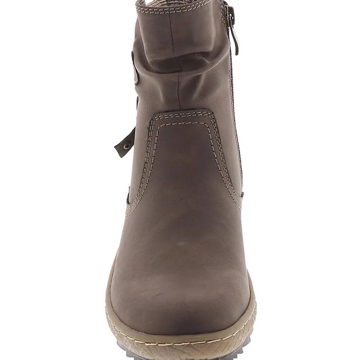 Carol Faux Leather Cozy Booties