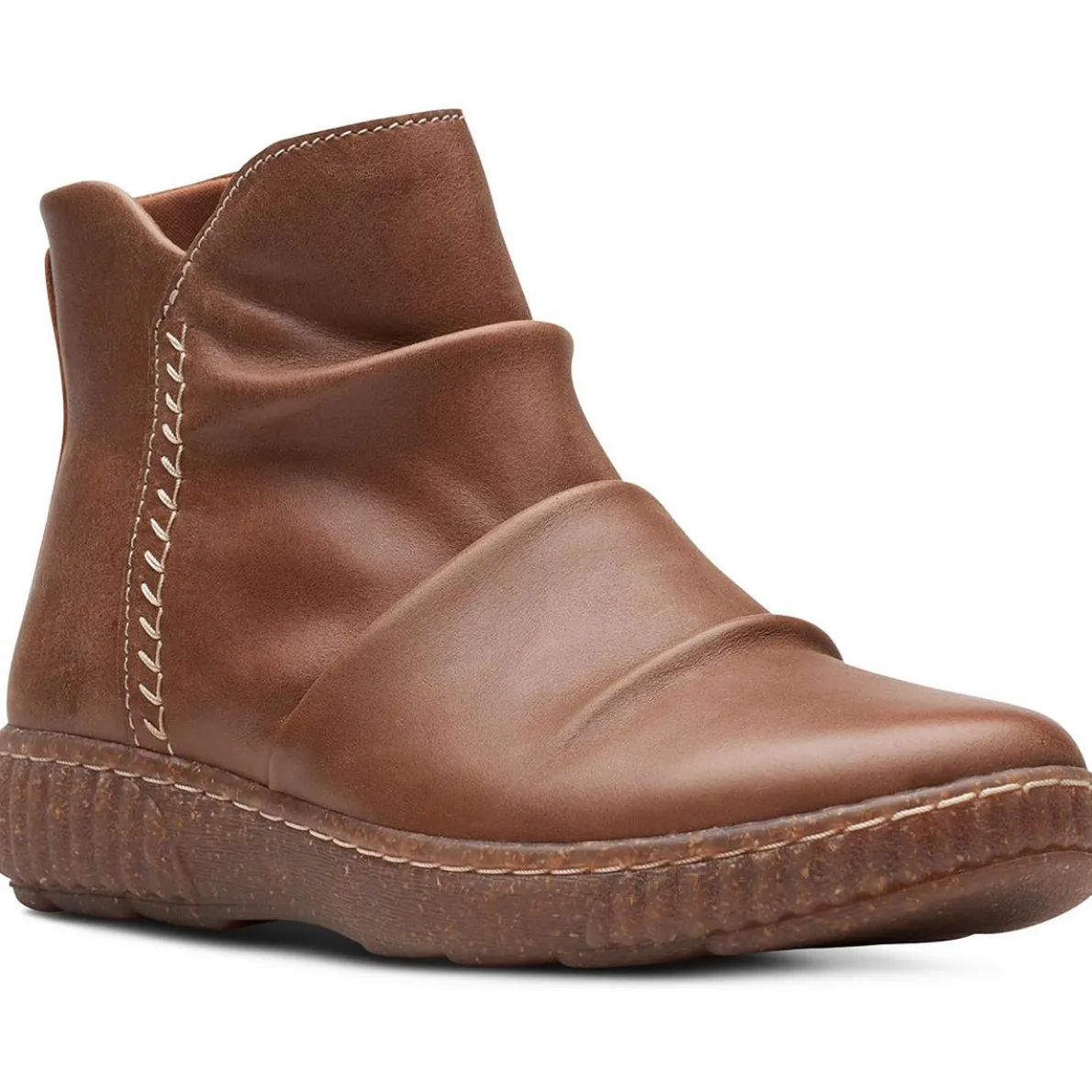 Caroline Rae Leather Booties