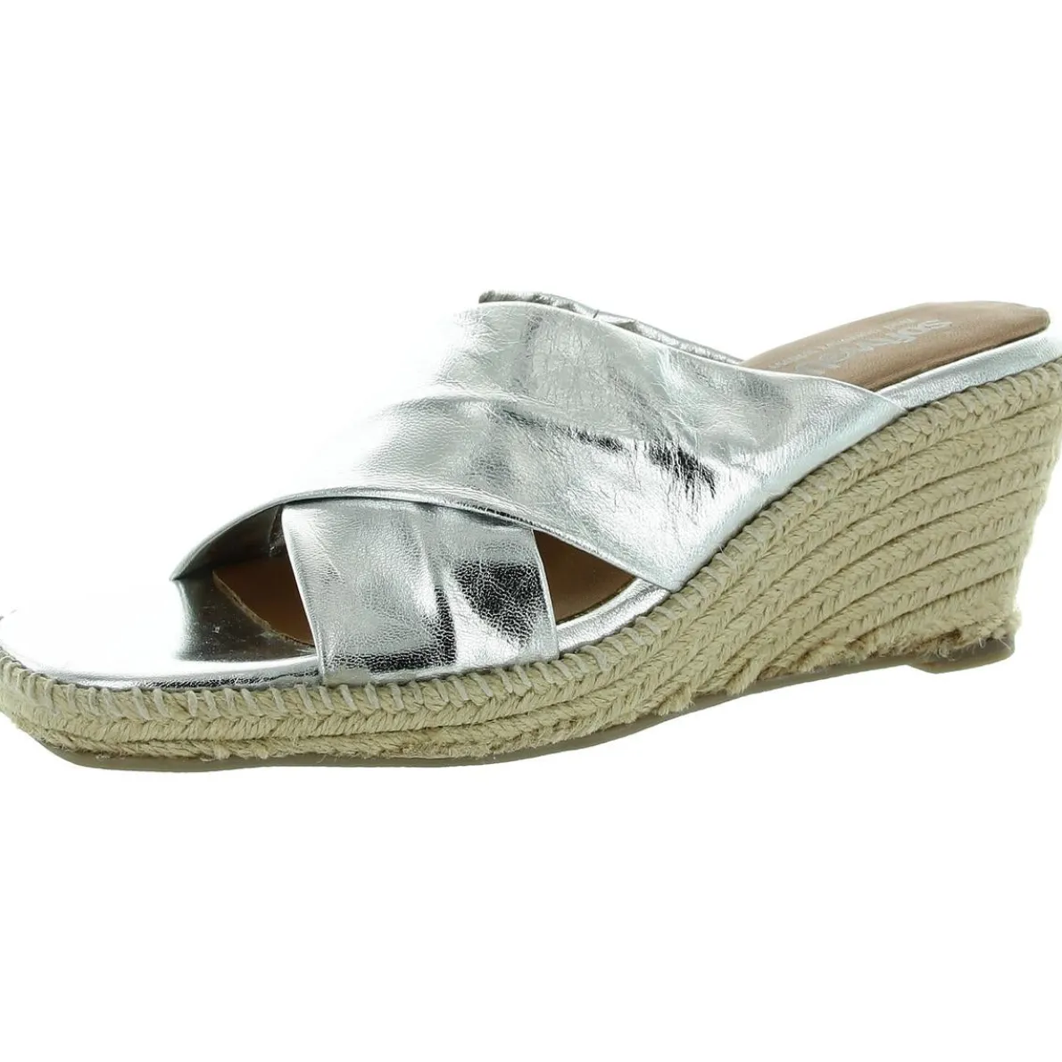 Hastlings Criss-Cross Suede Wedge Sandals