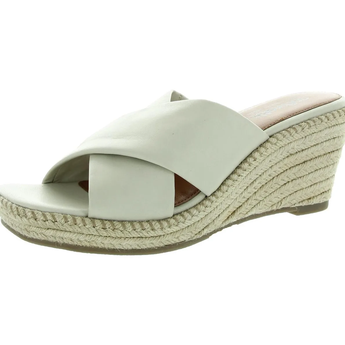 Hastlings Criss-Cross Suede Wedge Sandals