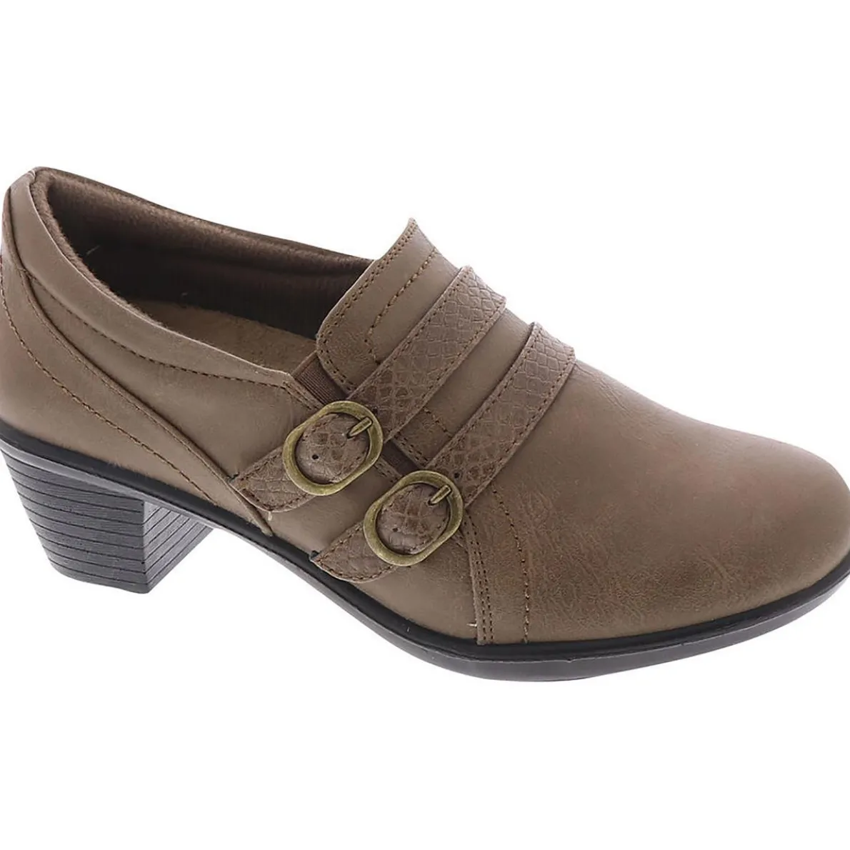 Stroll Faux Leather Round Toe Shooties