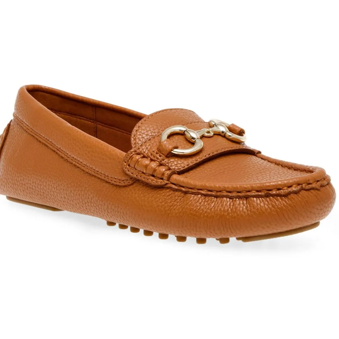 CHRYSTIE Faux Leather Driving Moccasins Moccasins