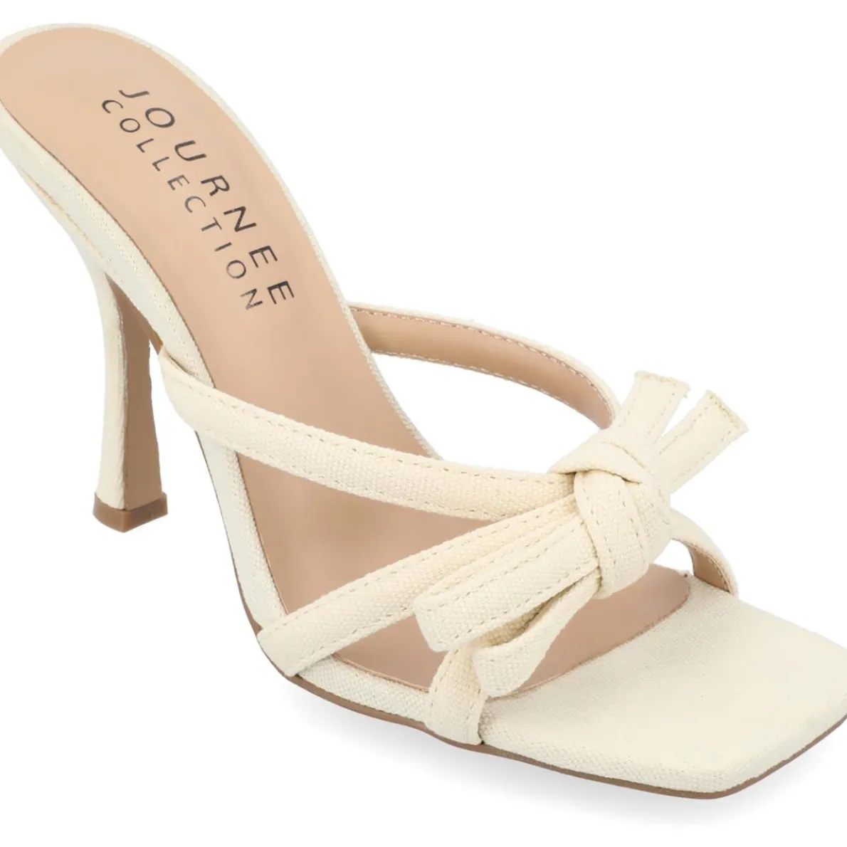 Cilicia Textured Knot Front Strappy Sandals