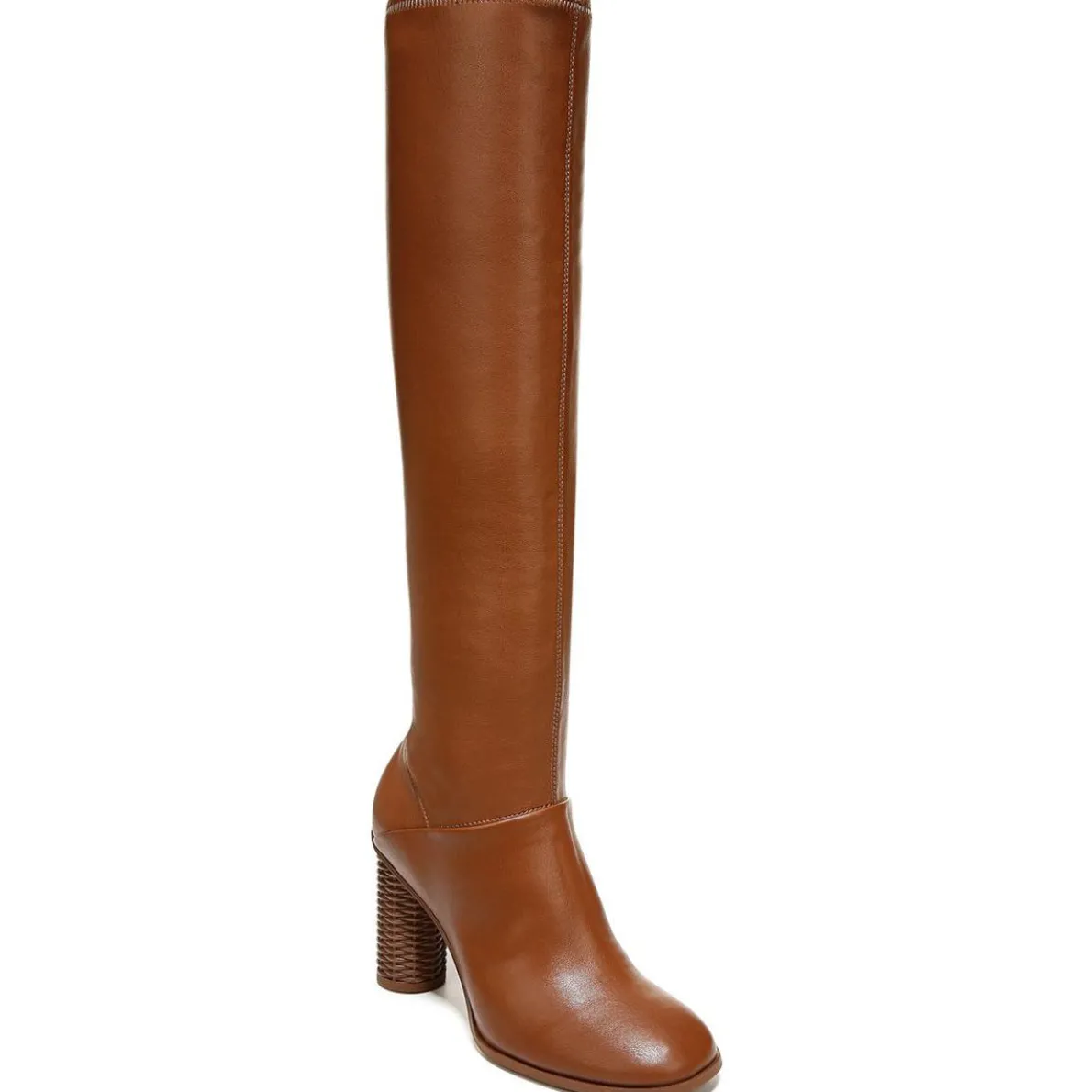 Cindy Faux Leather Knee-High Boots