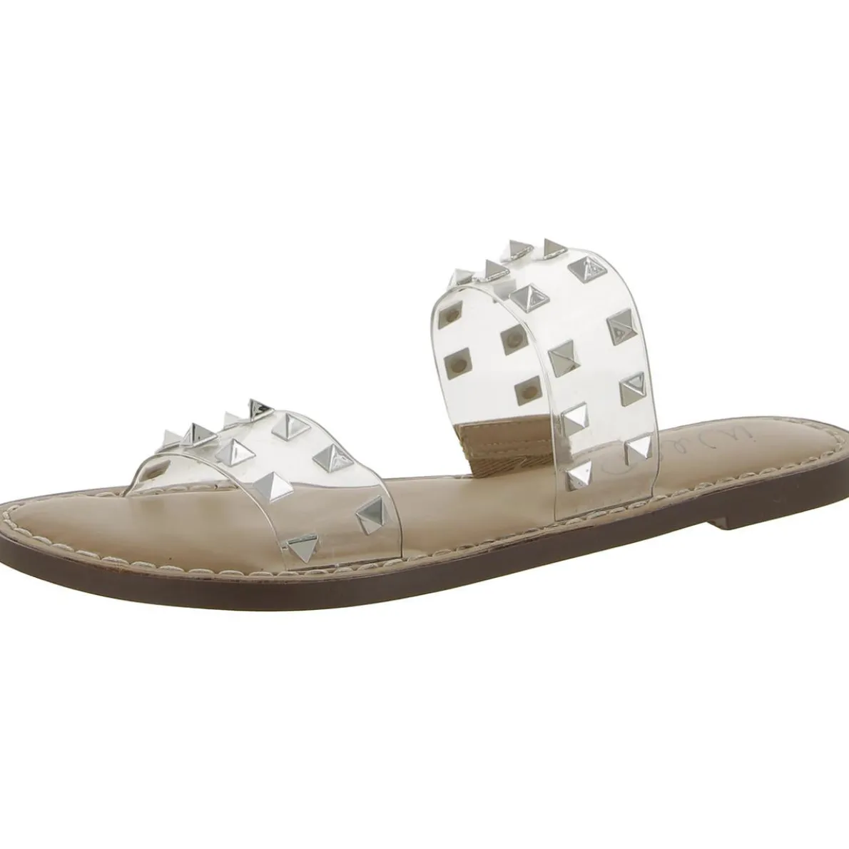 Ginnie Studded Slip On Flat Sandals