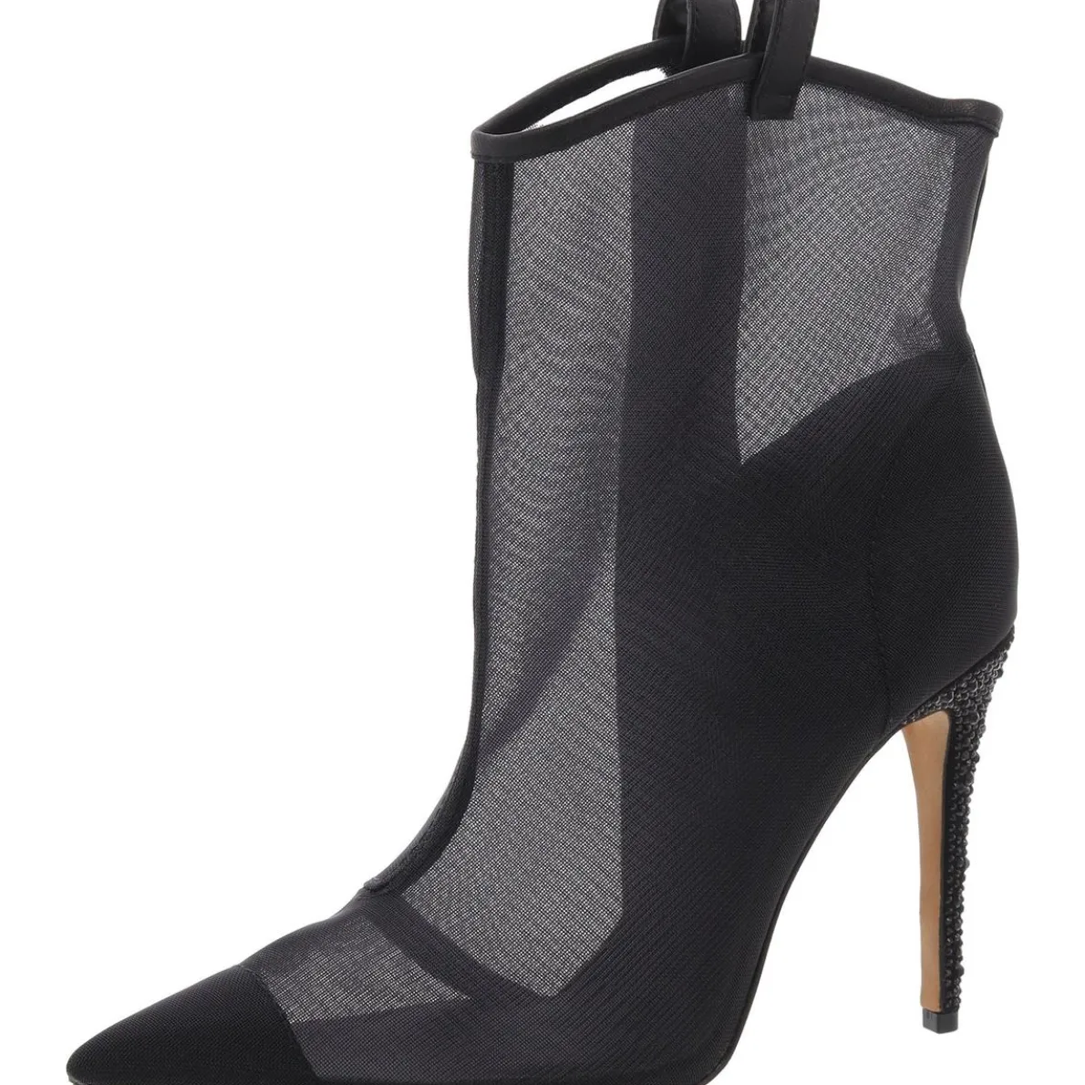 CLEA Pointed Toe Stiletto Ankle Boots