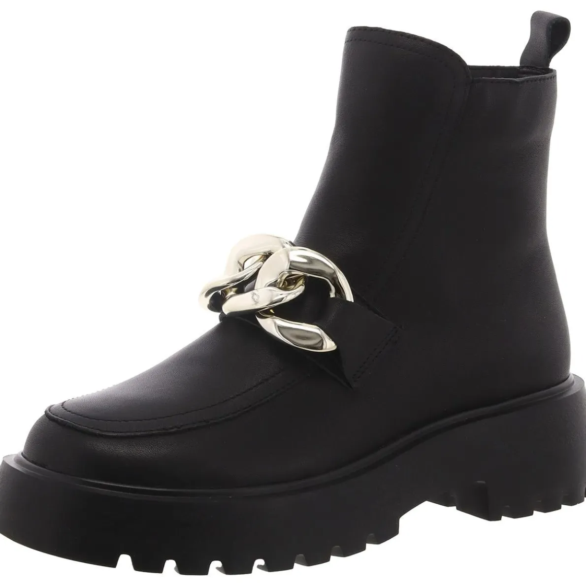 Cleo Chain Platforms Ankle Boots