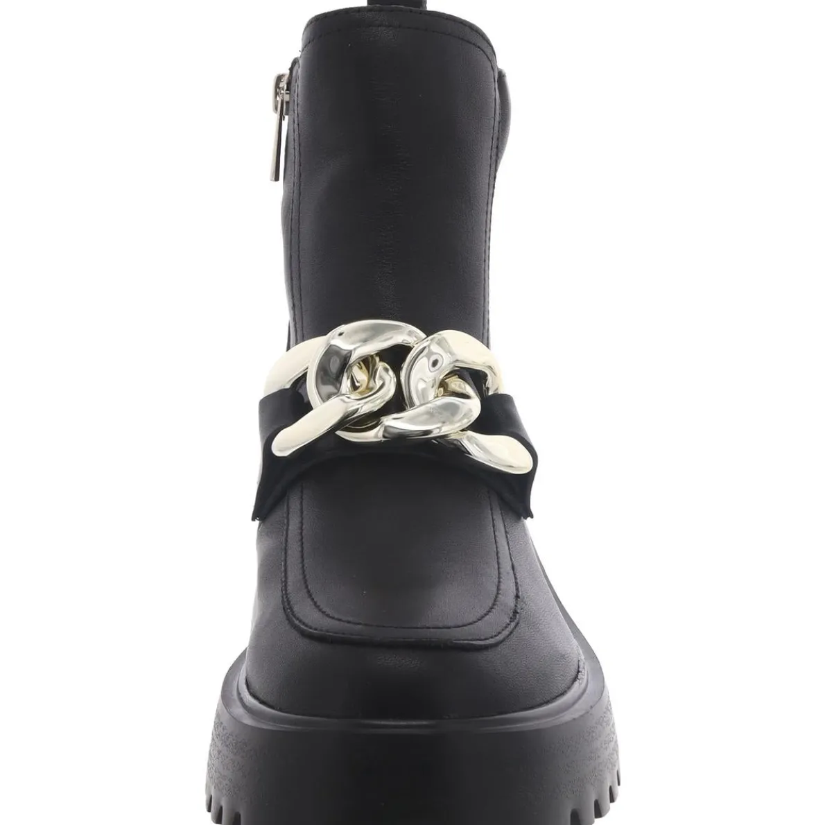 Cleo Chain Platforms Ankle Boots