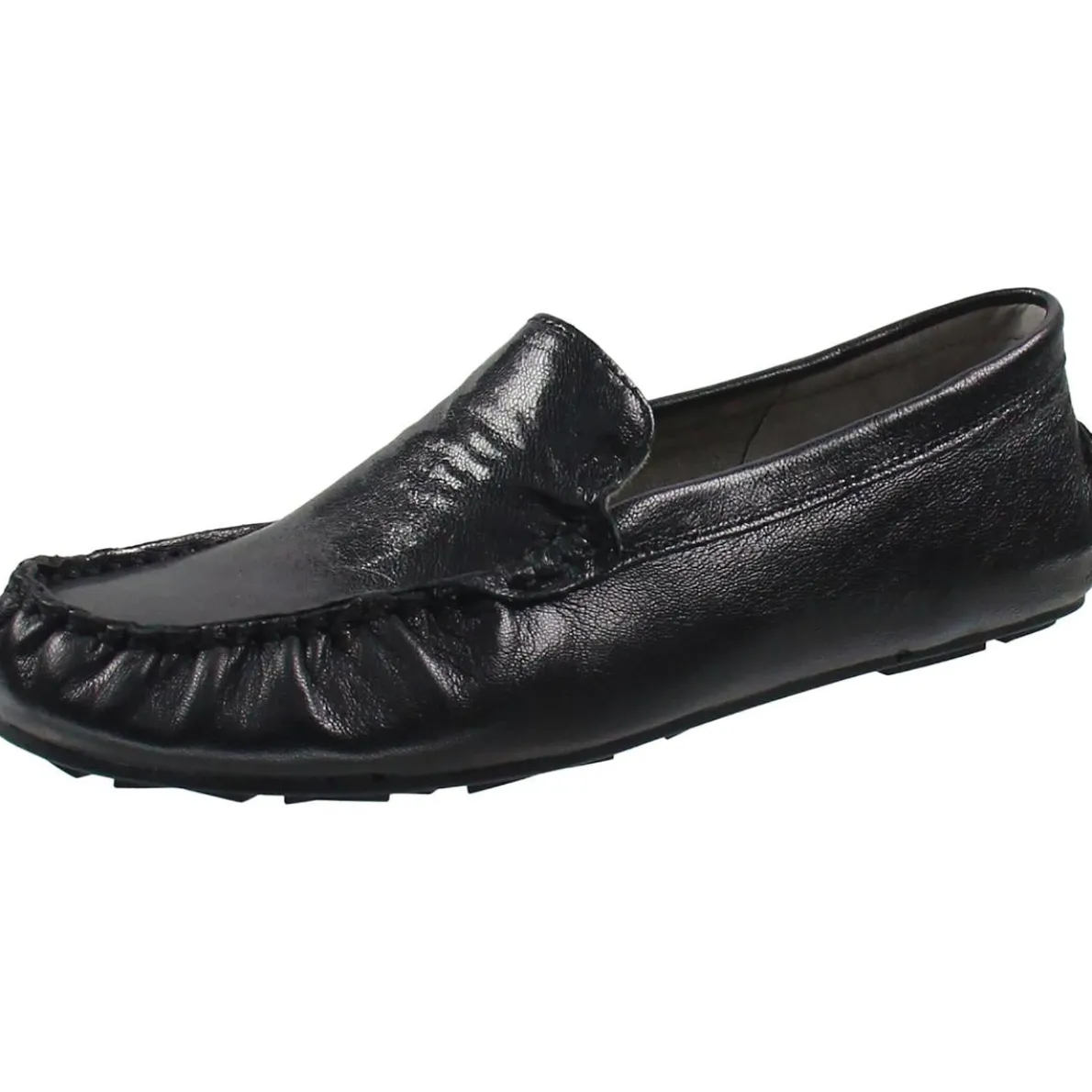 COBY Solid Leather Moccasins