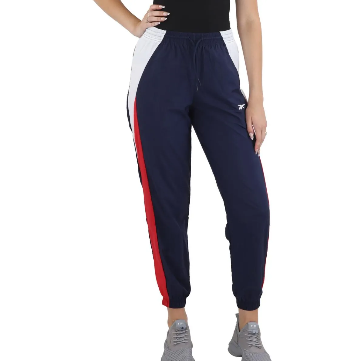 Colorblock Nylon Track Pants