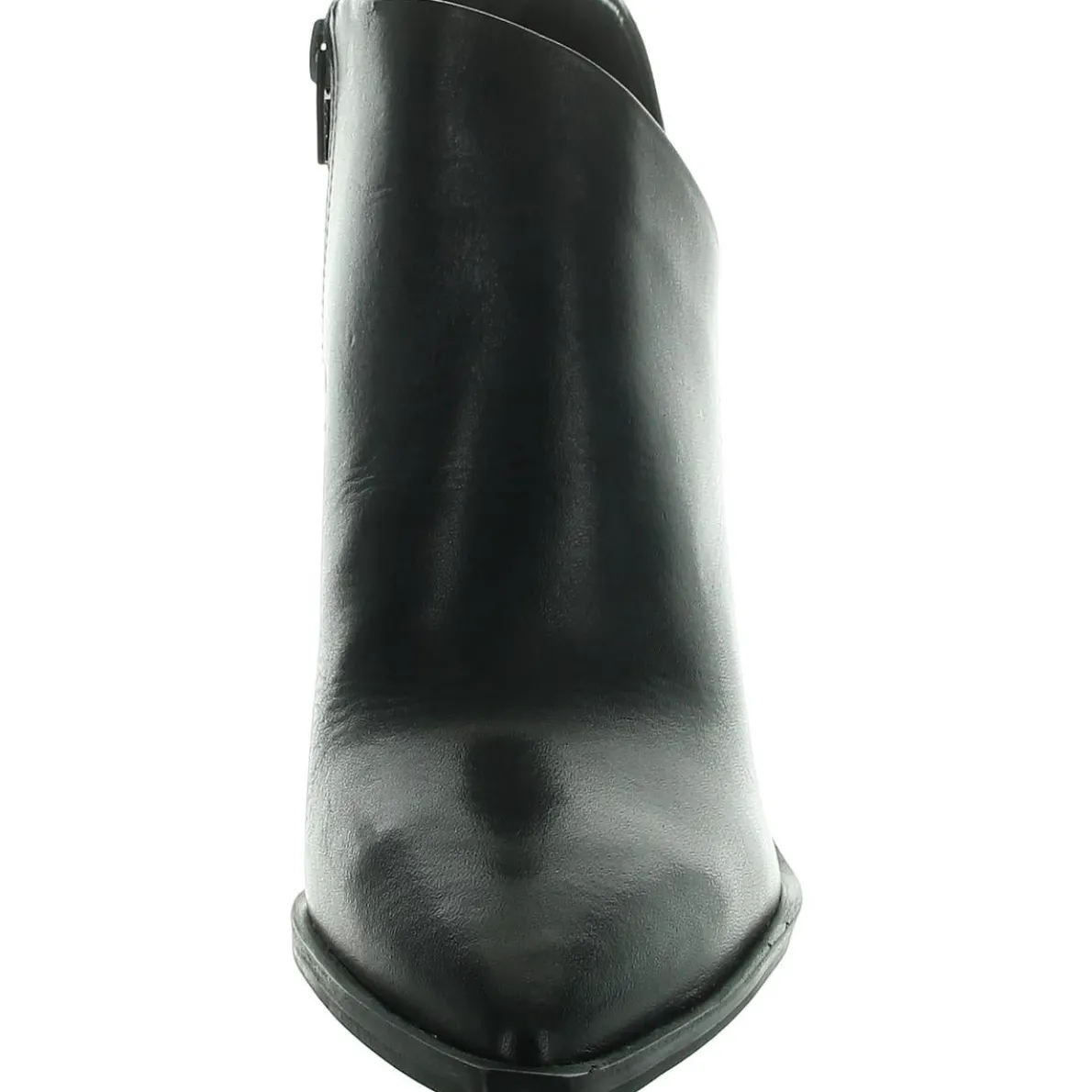 CORA Leather Pointed Toe Ankle Boots