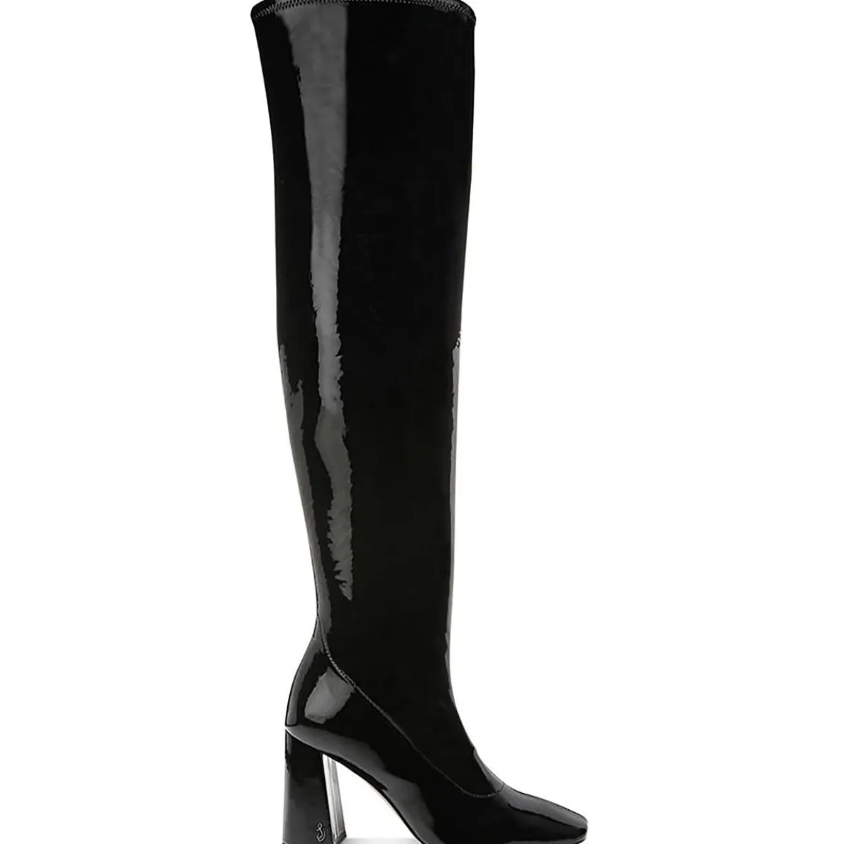 Cosette Zipper Square Toe Over-The-Knee Boots