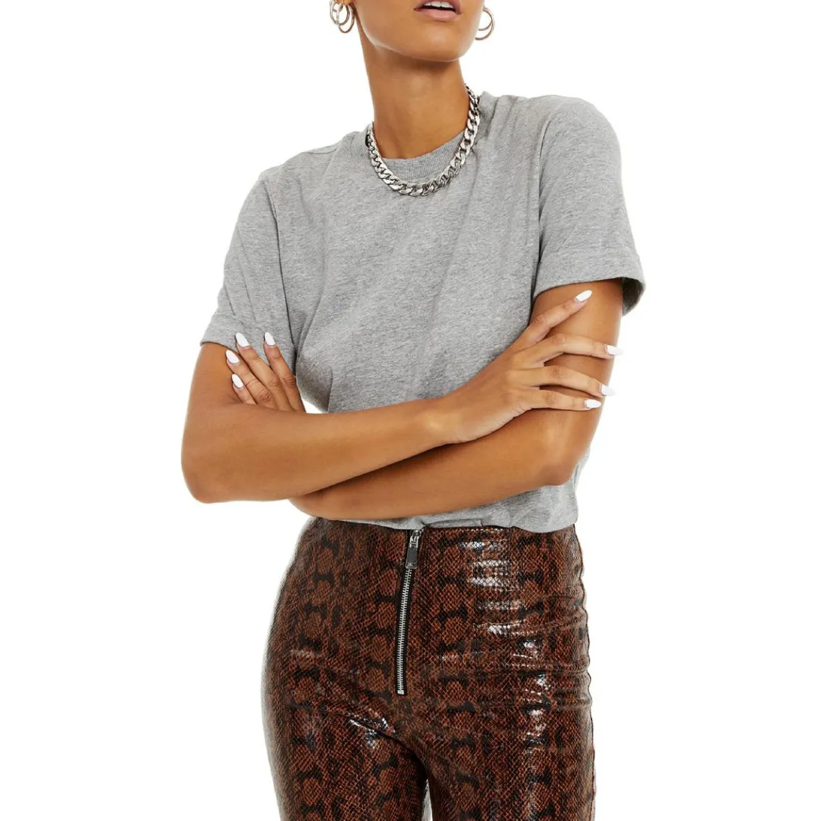 Cotton Cuff Sleeve Bodysuit