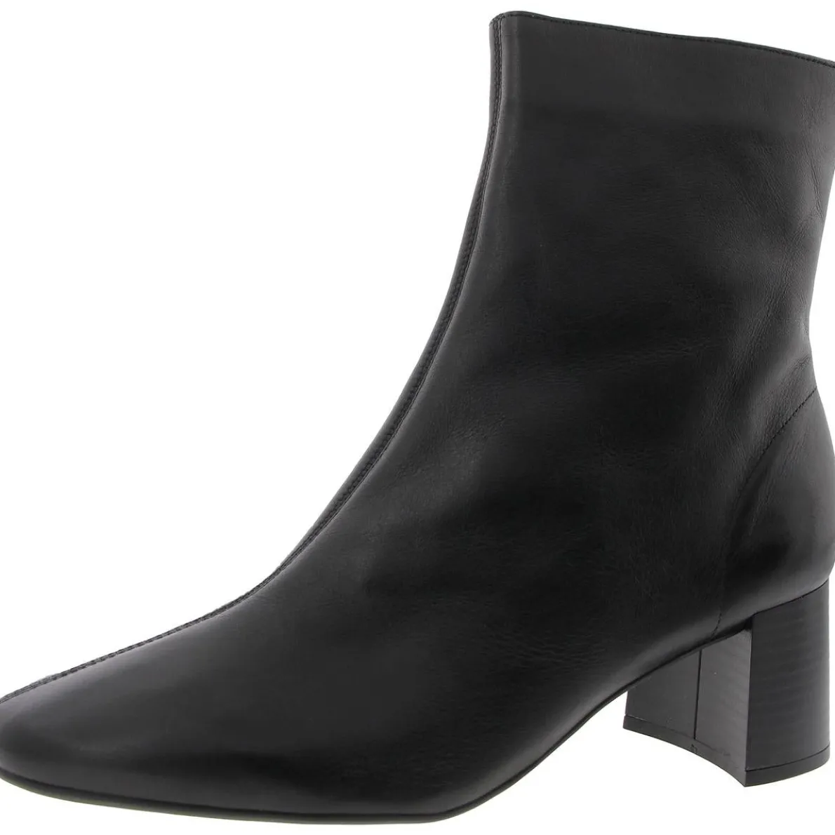 Couros Solid Leather Booties