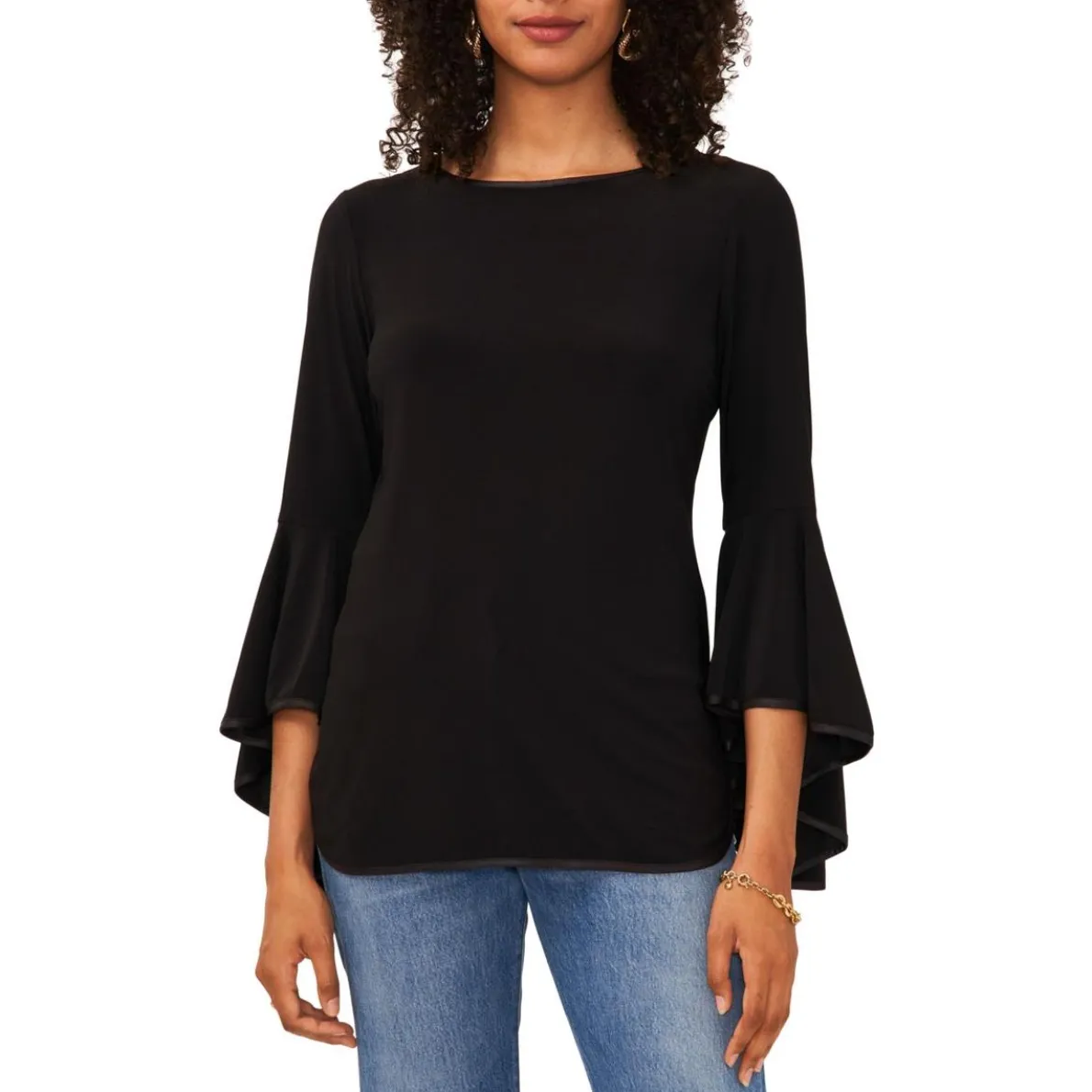 Crewneck Blouse Pullover Top