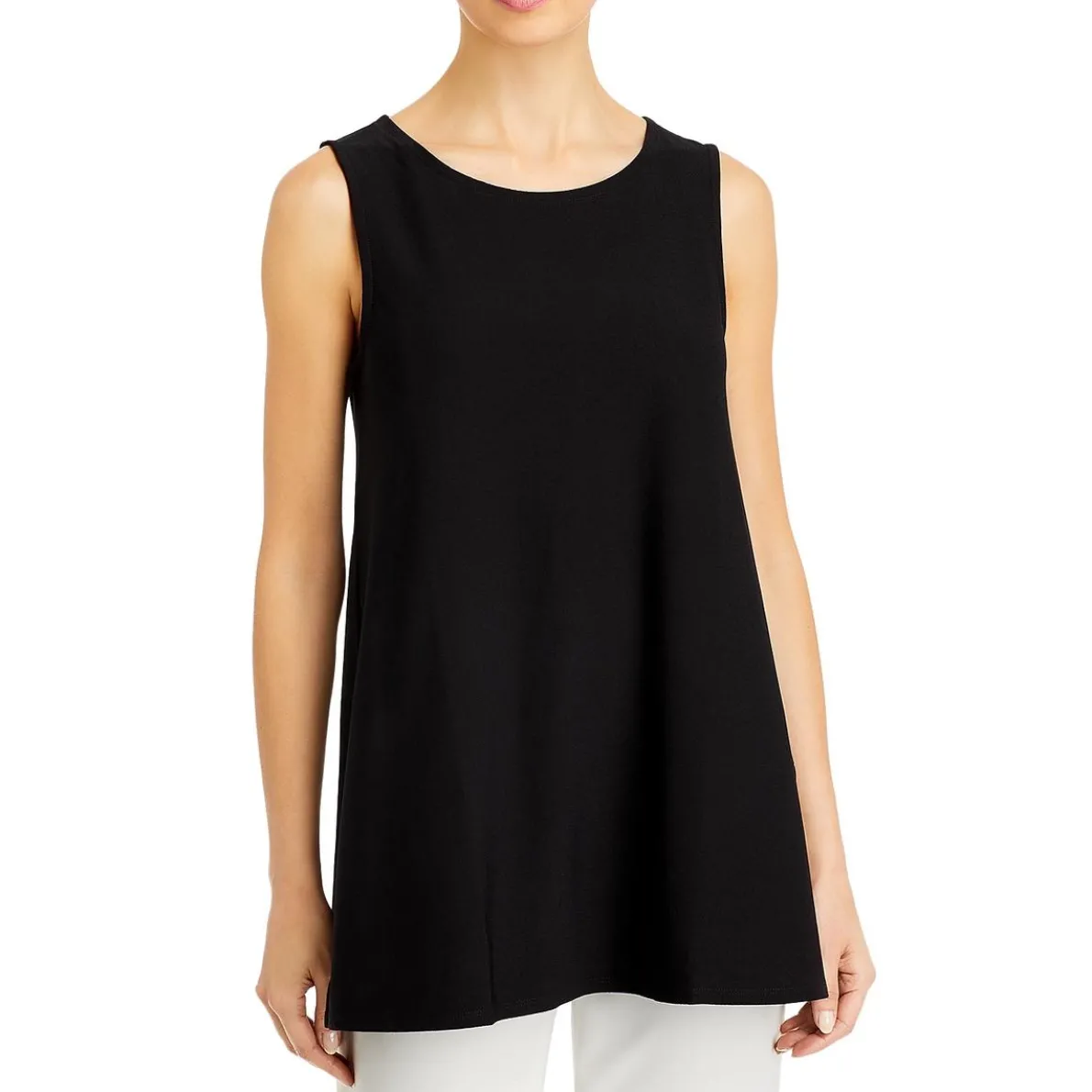 Crewneck Sleeveless Shell