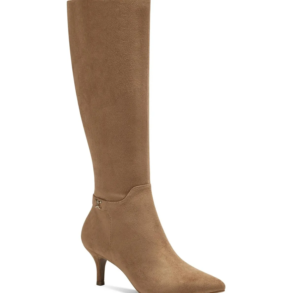 Cruelaa Zipper Knee-High Boots