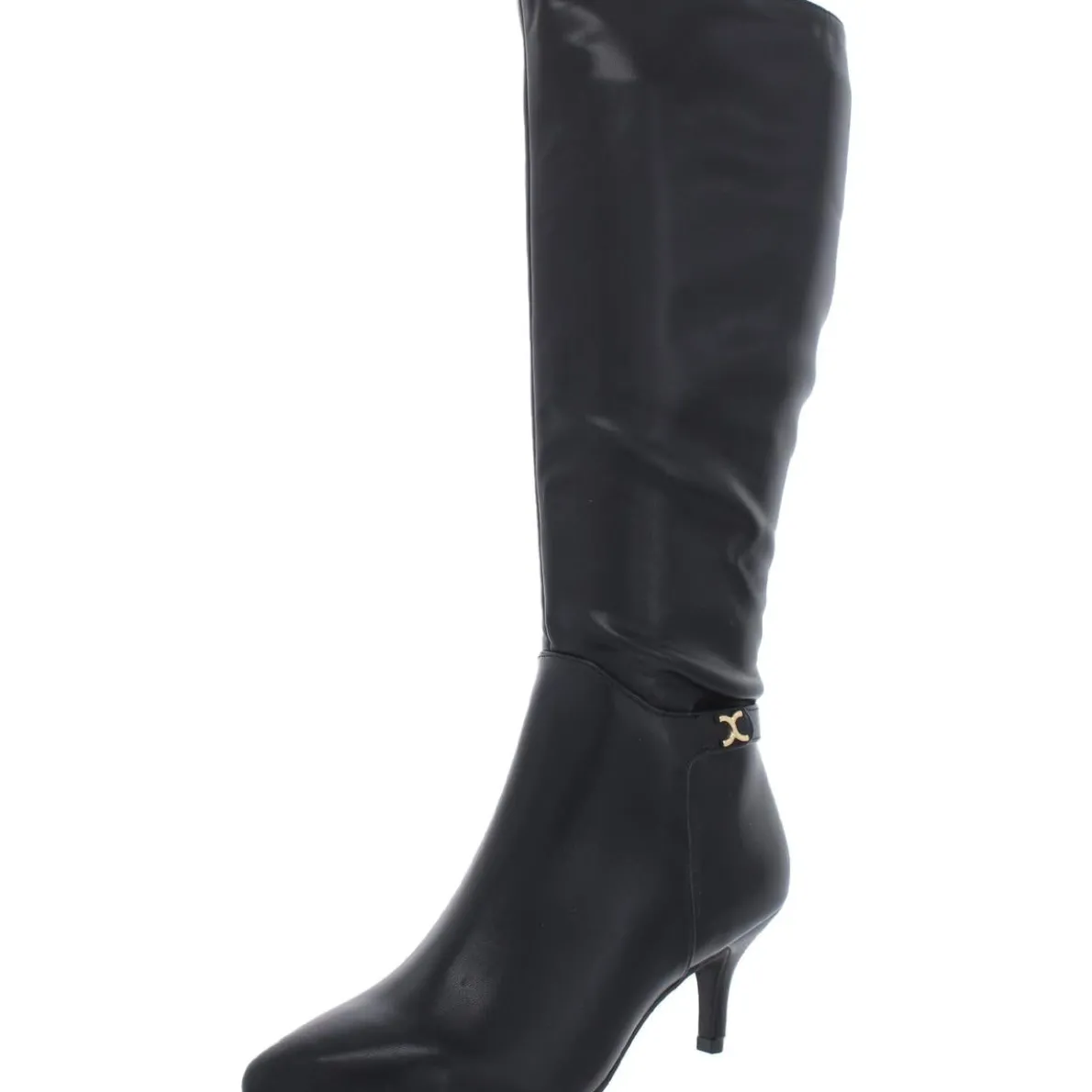 Cruelaa Zipper Knee-High Boots