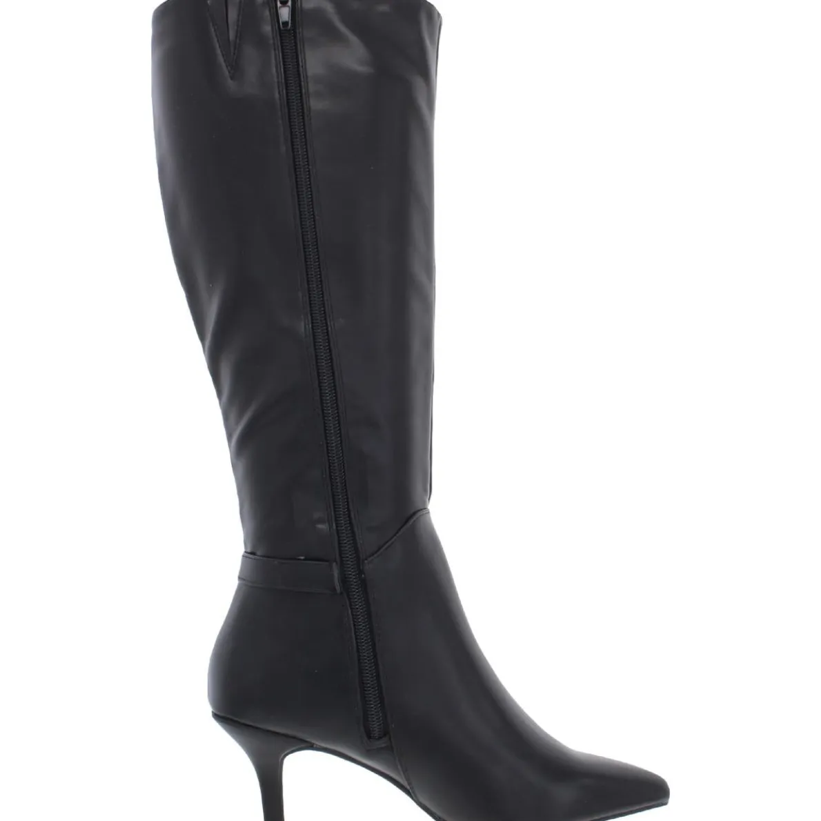 Cruelaa Zipper Knee-High Boots