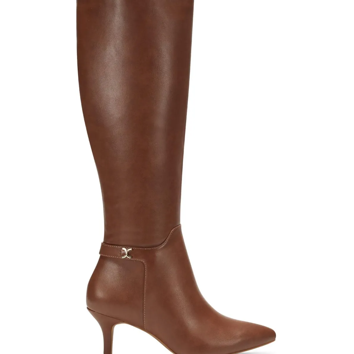 Cruelaa Zipper Knee-High Boots