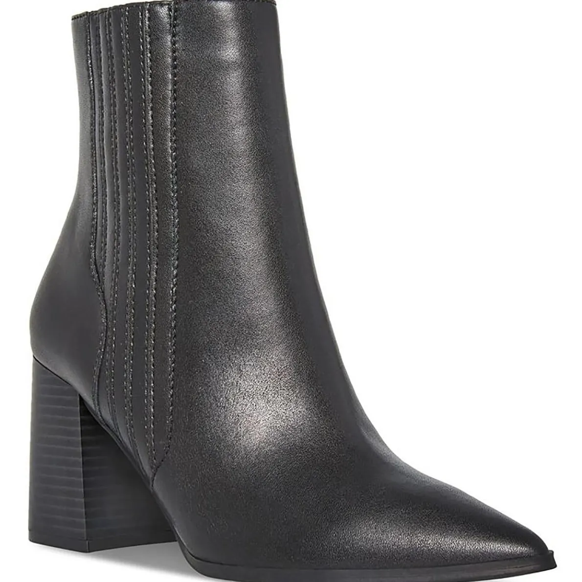 Iconic Leather Pointed Toe Booties