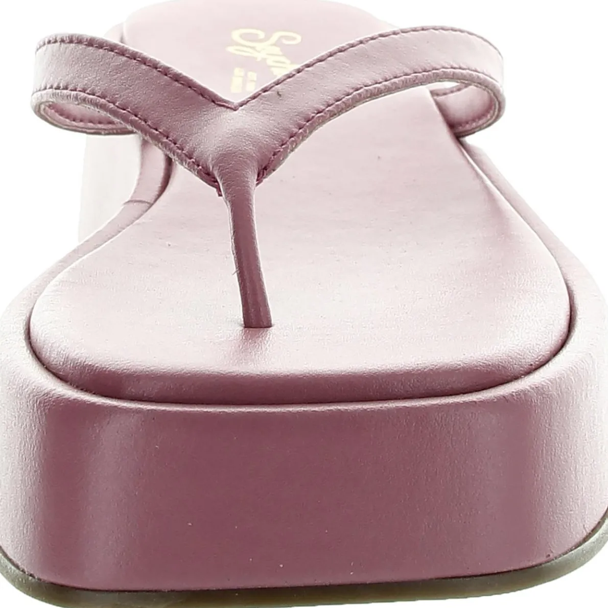 Sunflower Solid Vegan Leather Platform Sandals