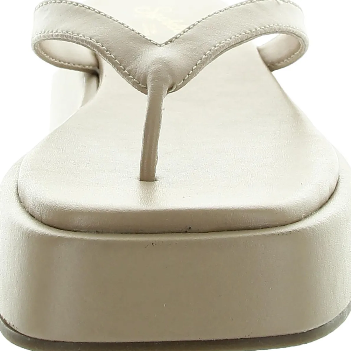 Sunflower Solid Vegan Leather Platform Sandals