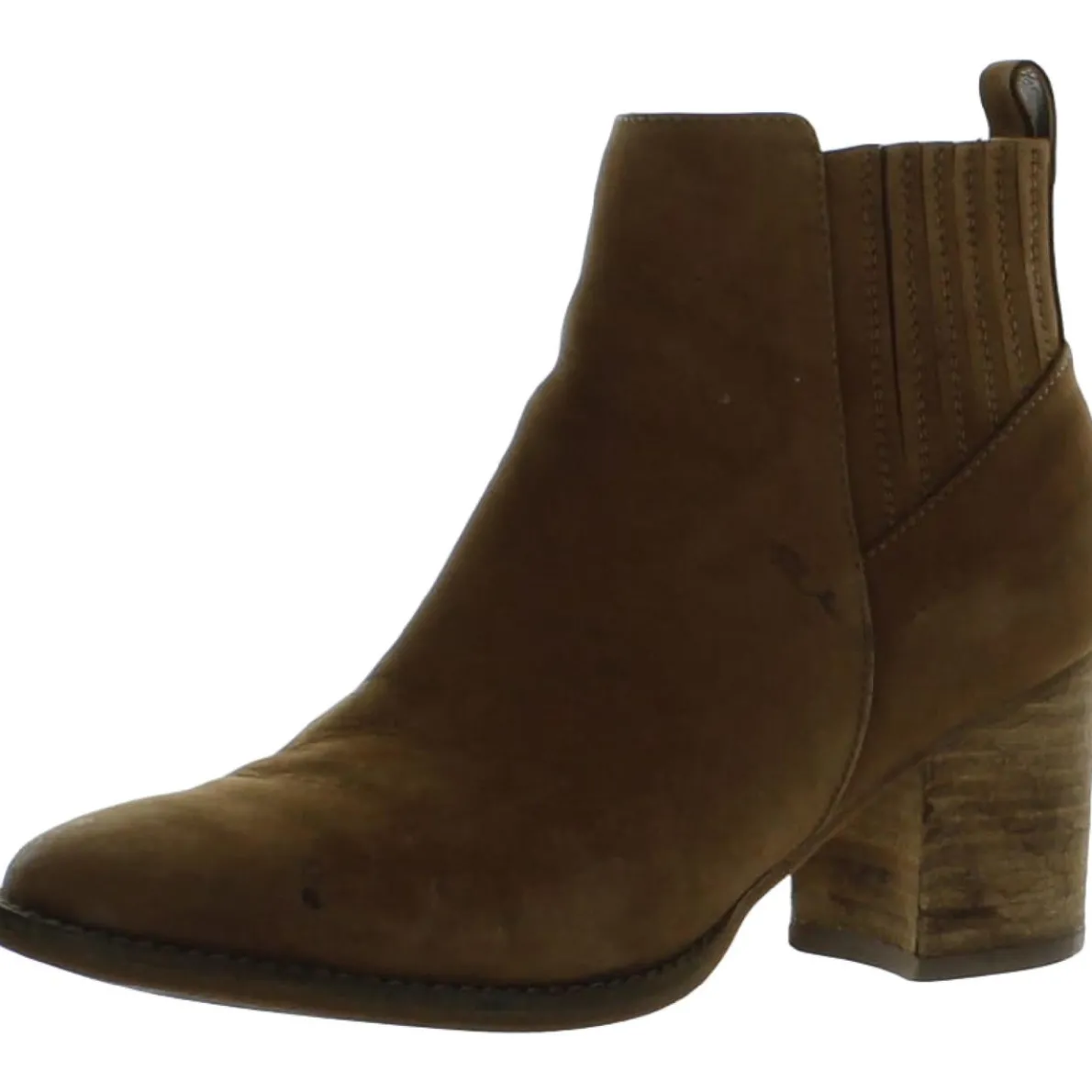 NOA Solid Suede Ankle Boots