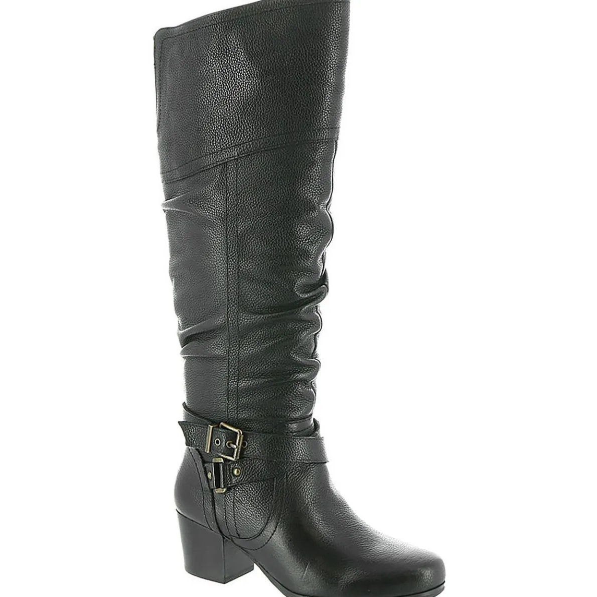 Dakota Leather Knee-High Riding Boots