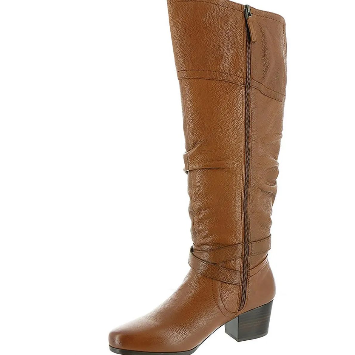 Dakota Leather Knee-High Riding Boots
