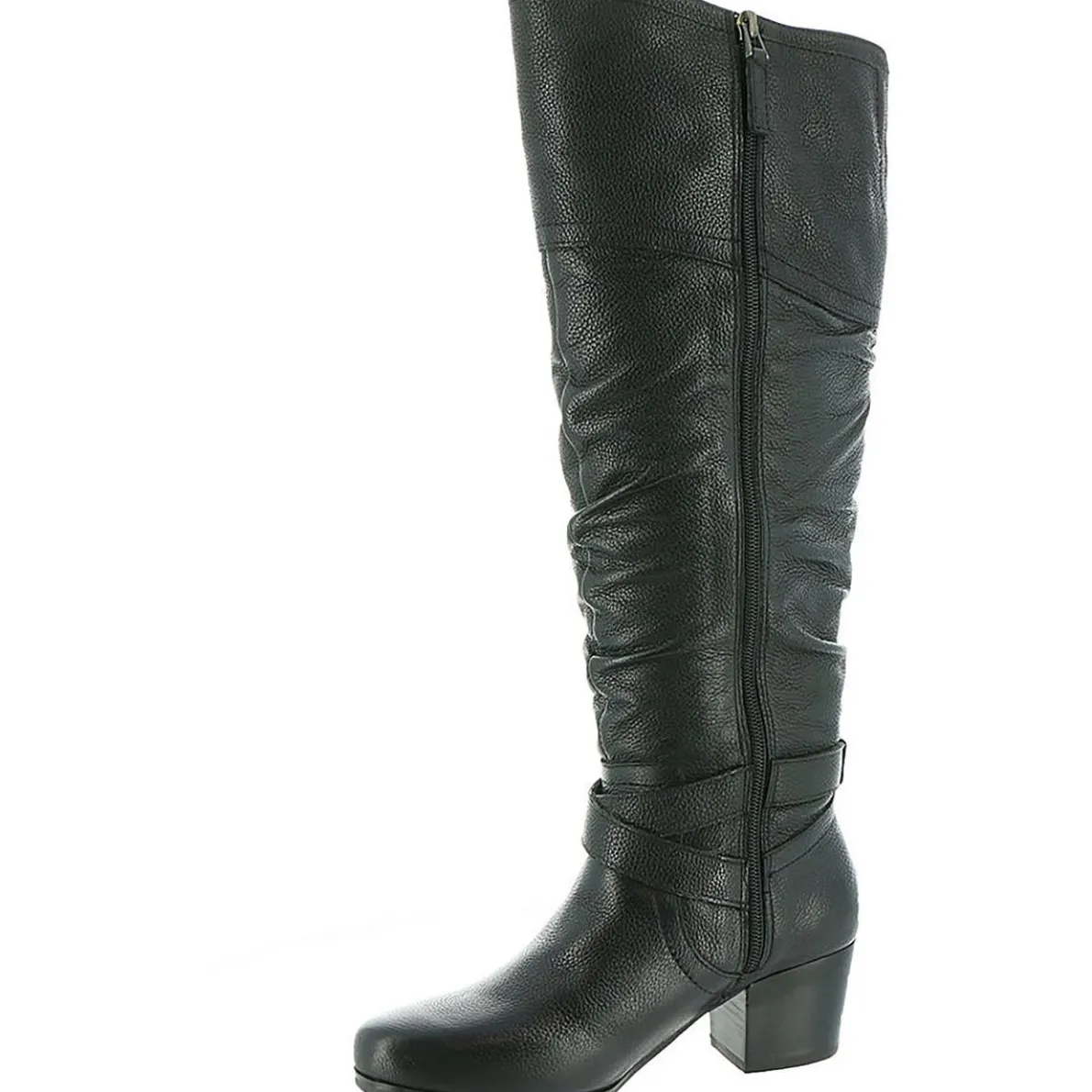 Dakota Leather Knee-High Riding Boots