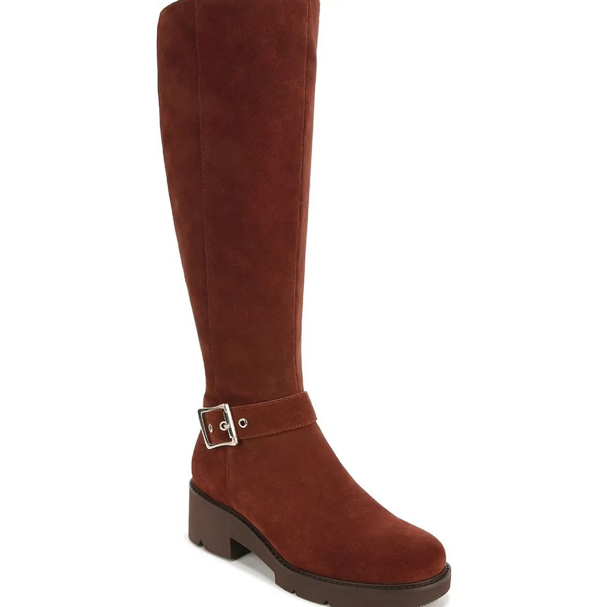 Darry Tall Belted Water Repellent Knee-High Boots
