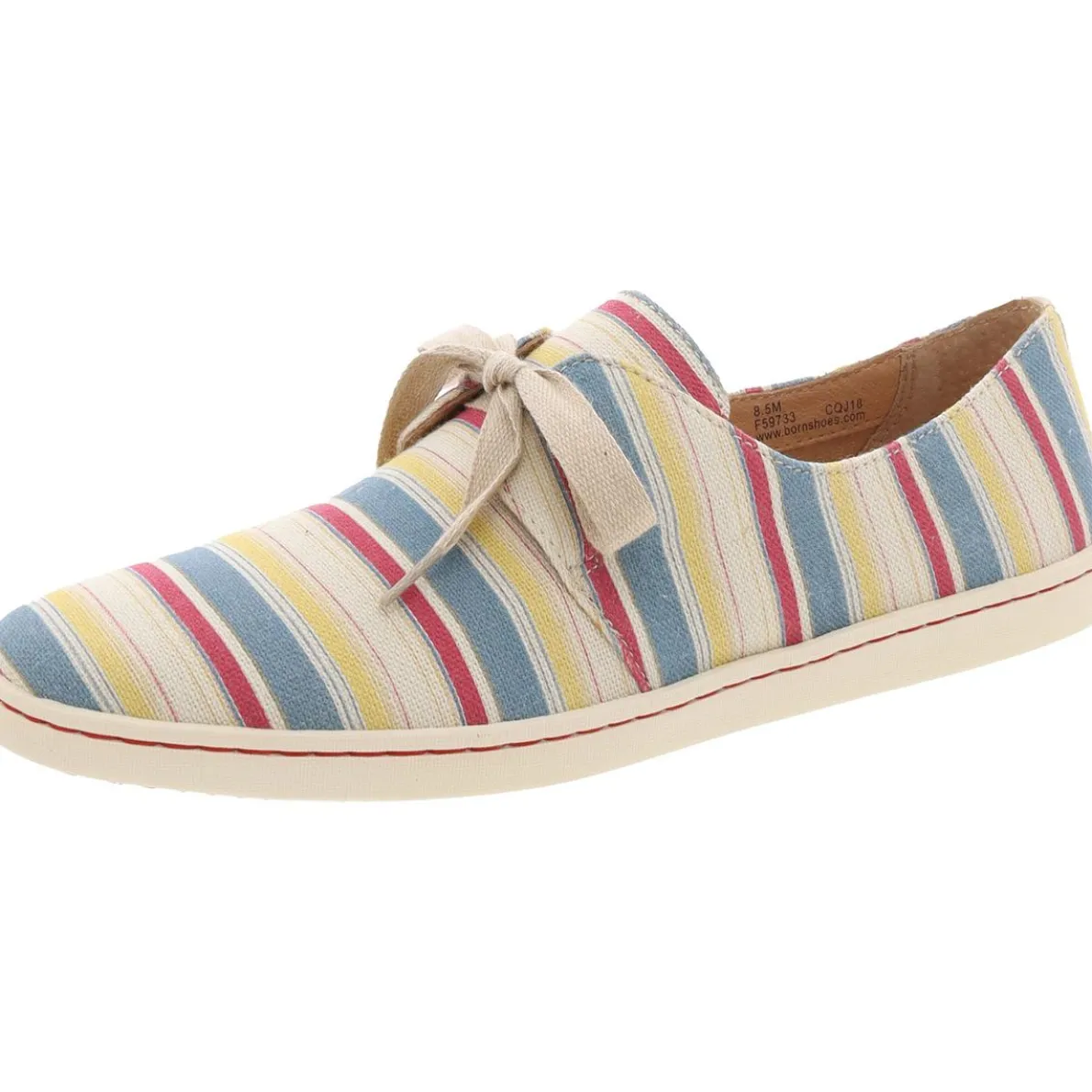 Datil Striped Canvas Casual And Fashion Sneakers