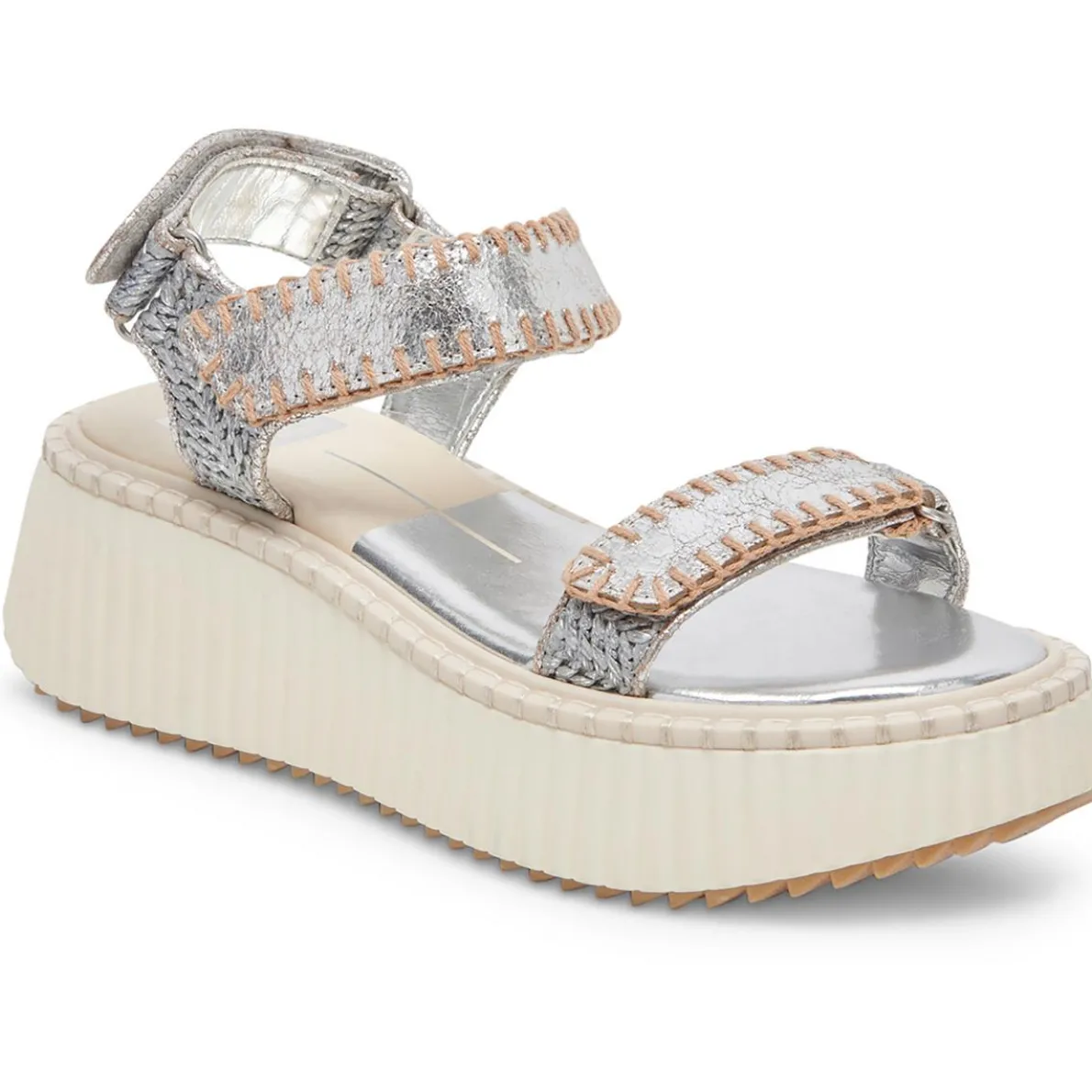Debra Leather Ankle Strap Platform Sandals
