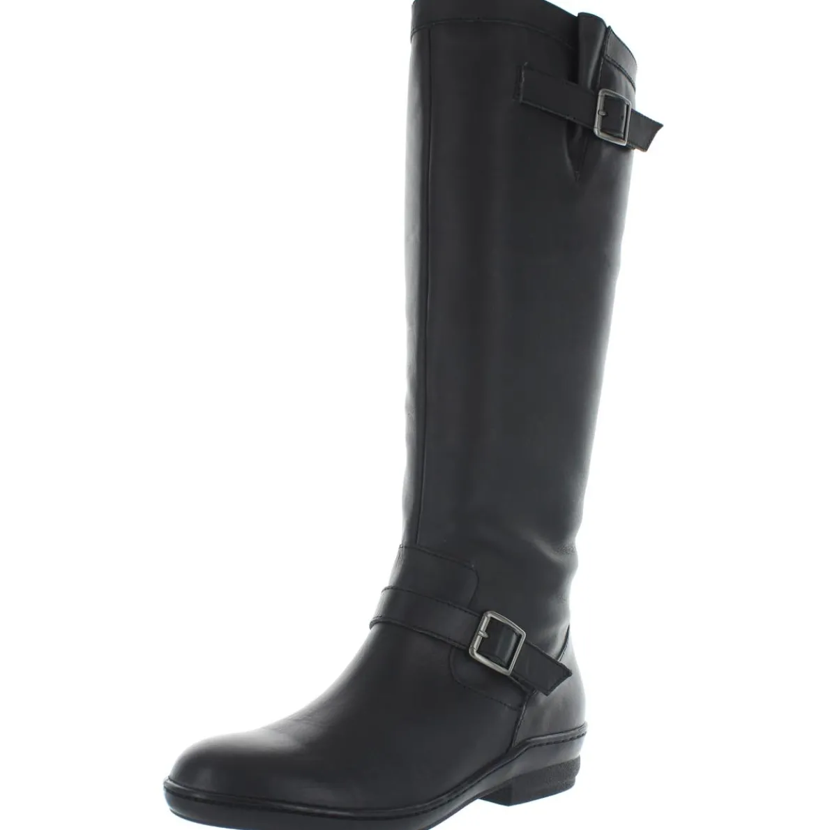 Della Leather Knee High Riding Boots