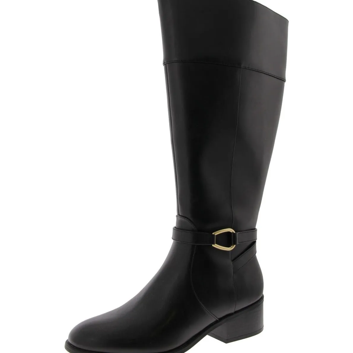 Dennie 3 Faux Leather Wide Calf Knee-High Boots