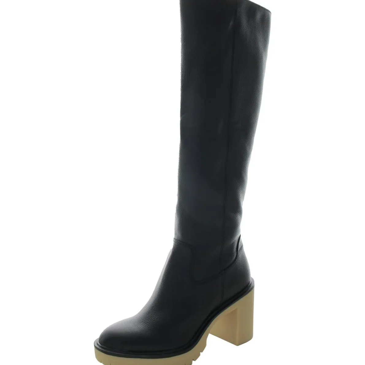 Double Zipper Knee-High Boots
