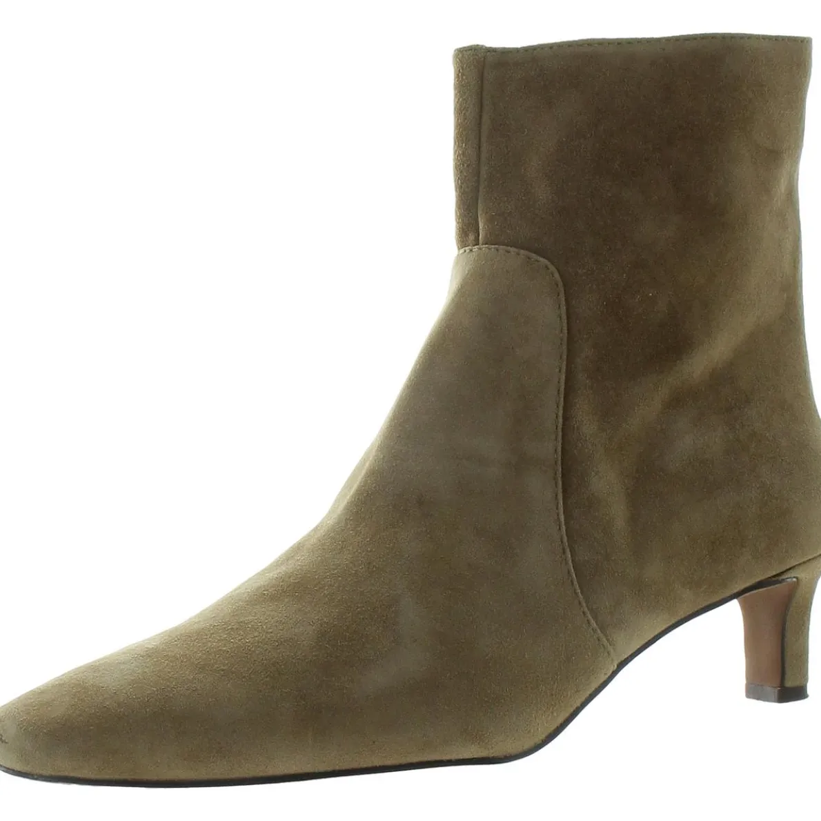 Dimes Kitten Suede Kitten Ankle Boots