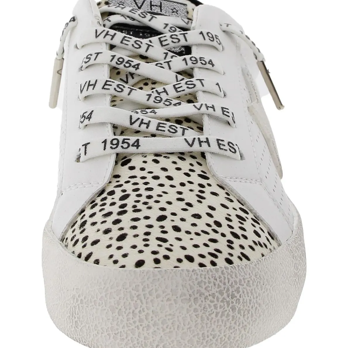 Distressed Calf Hair Casual And Fashion Sneakers