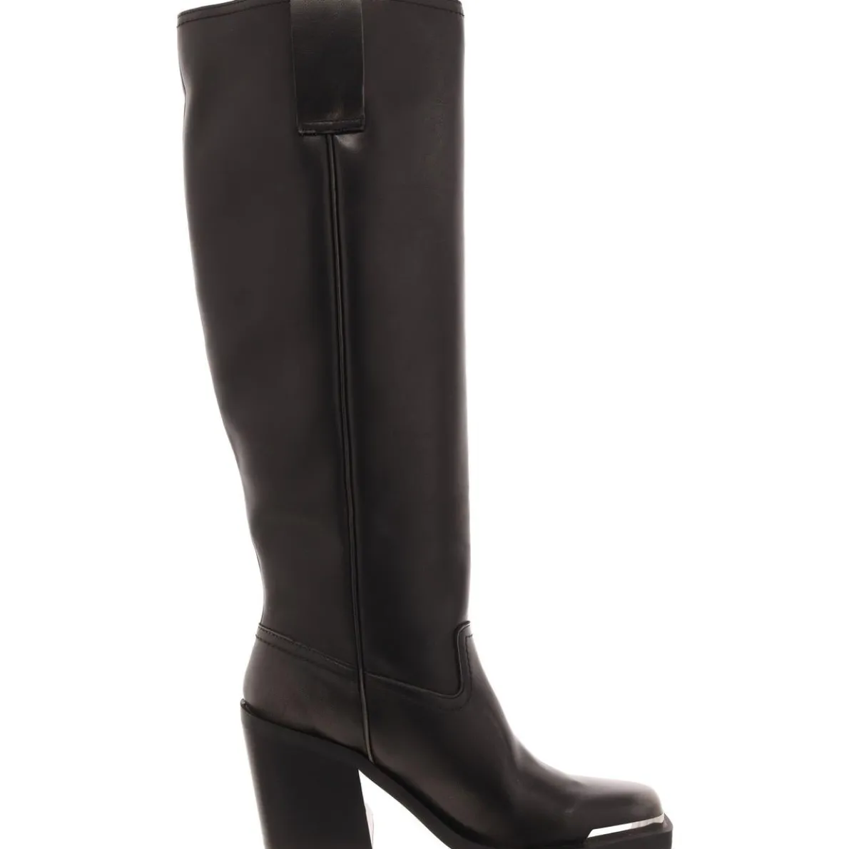 Dollee Faux Leather Knee-High Boots