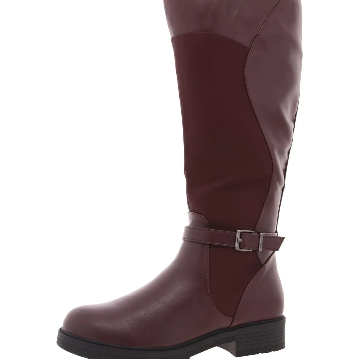 Double Zipper Knee-High Boots