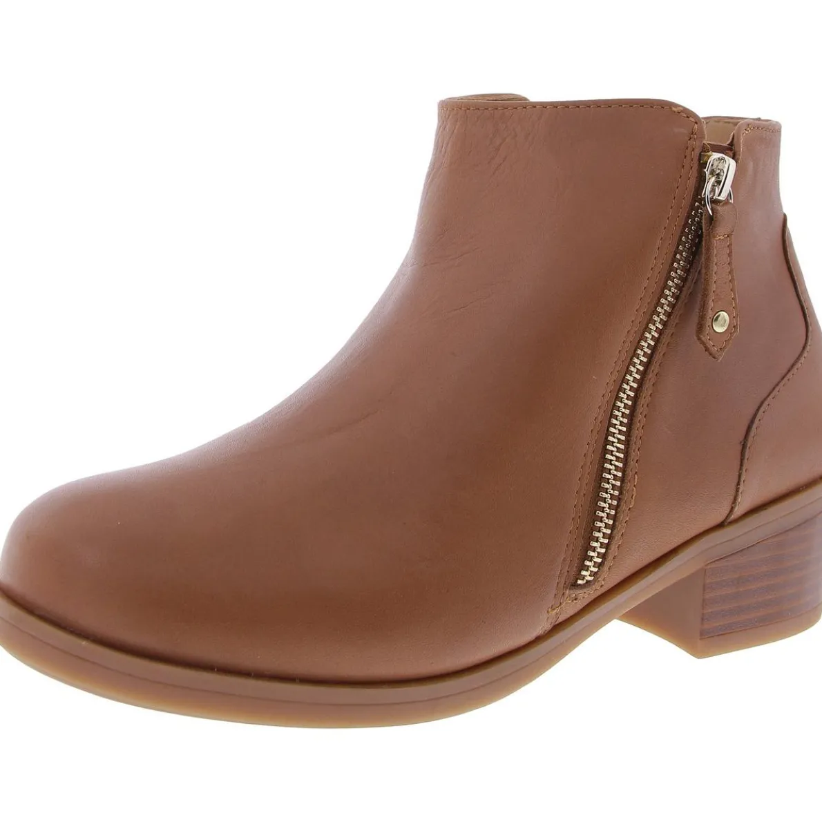 Double Zipper Ankle Boots