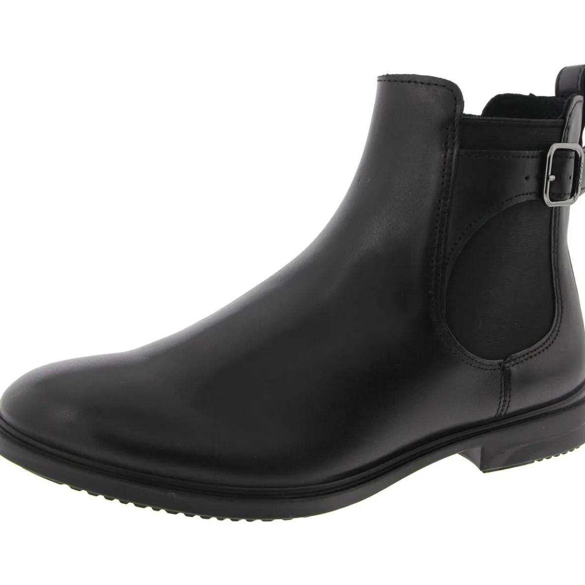 Dress Classic 15 Buckle Round Toe Ankle Boots