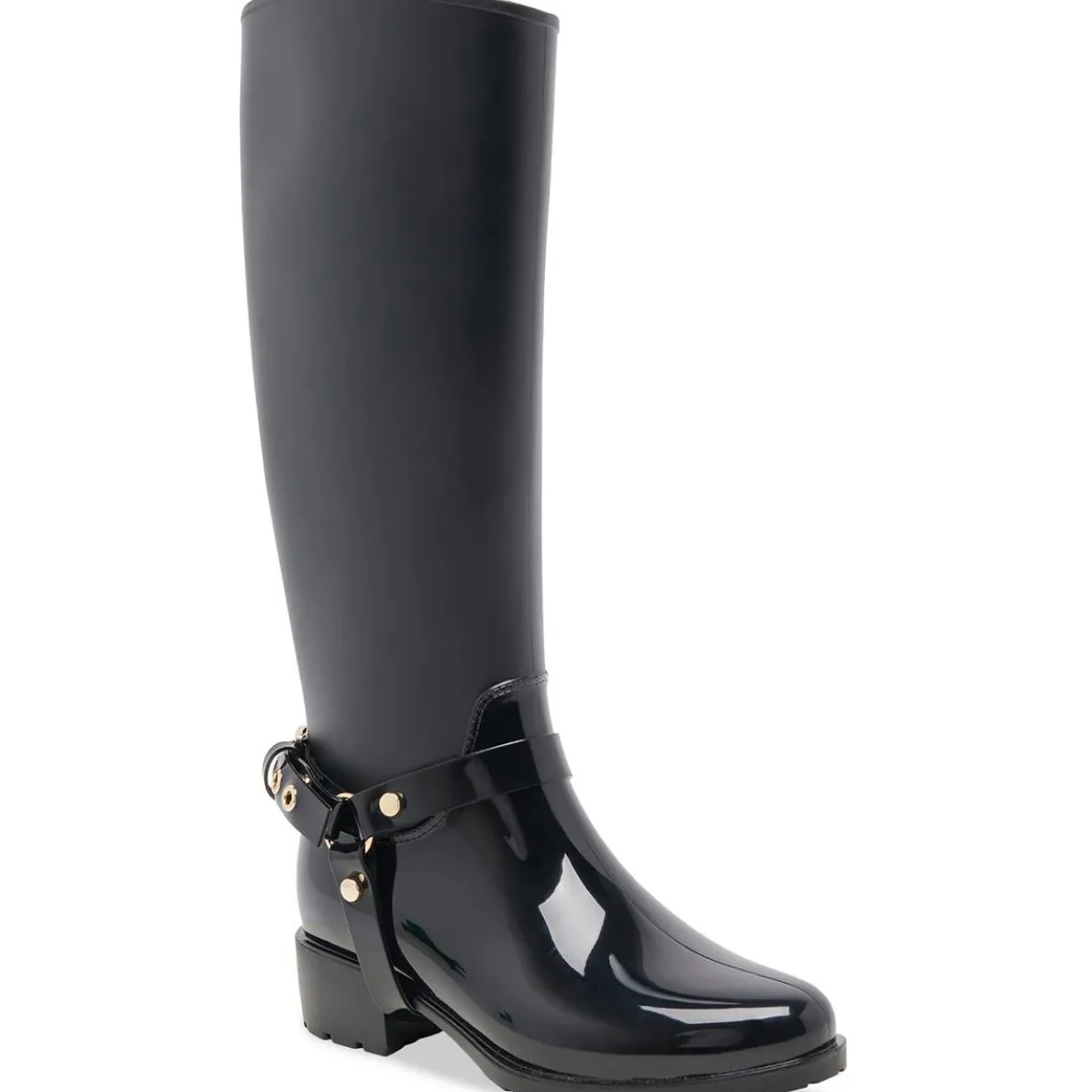Cloudy H2O Zipper Patent Knee-High Boots