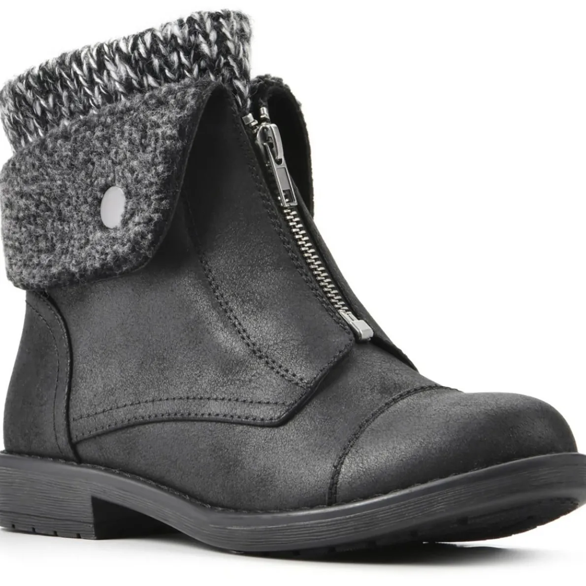Duette Faux Leather Cozy Booties
