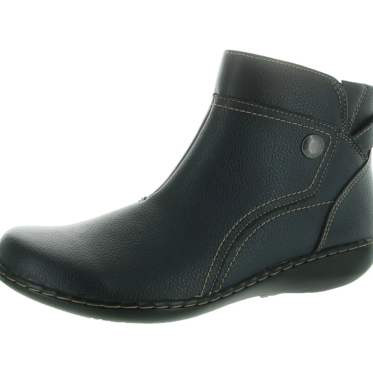 ASHLAND MABEL Laceless Leather Ankle Boots