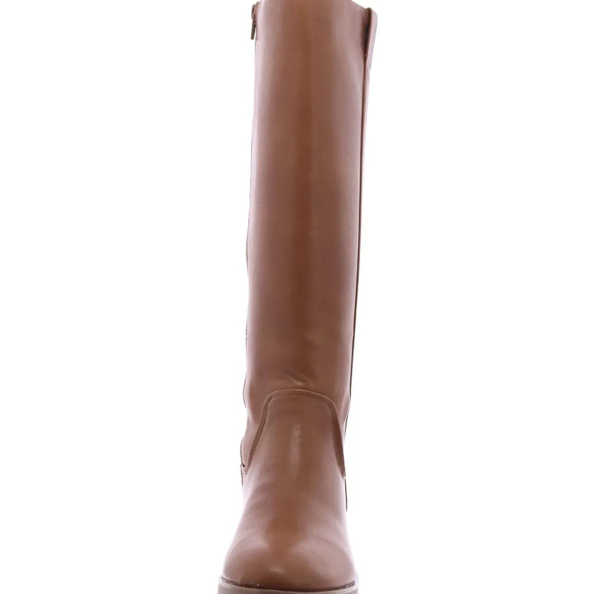 Josephine Faux Leather Riding Knee-High Boots