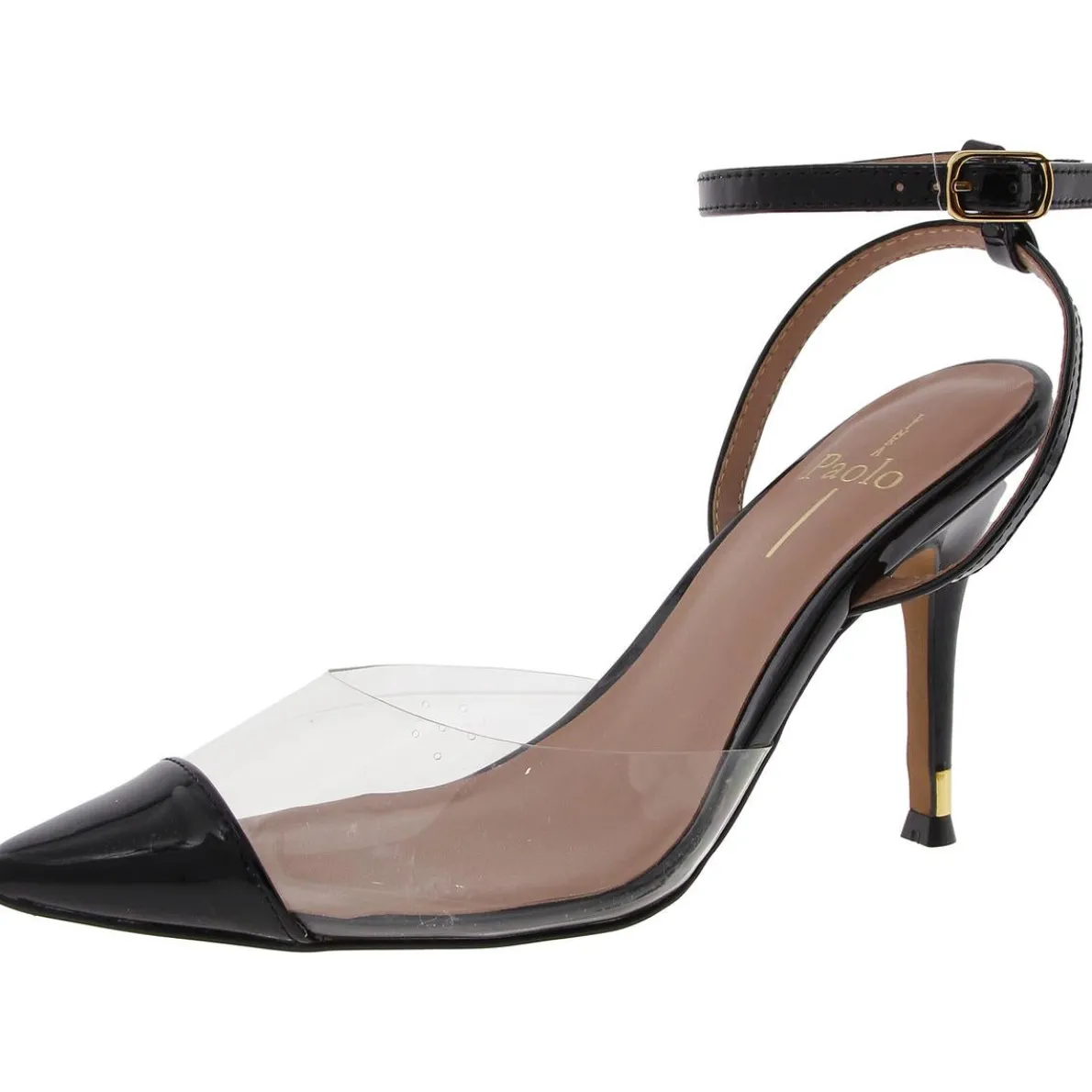 Yuki-L Mixed Media Patent Pumps