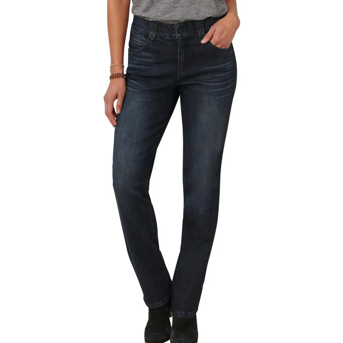 Pocket Denim Skinny Jeans
