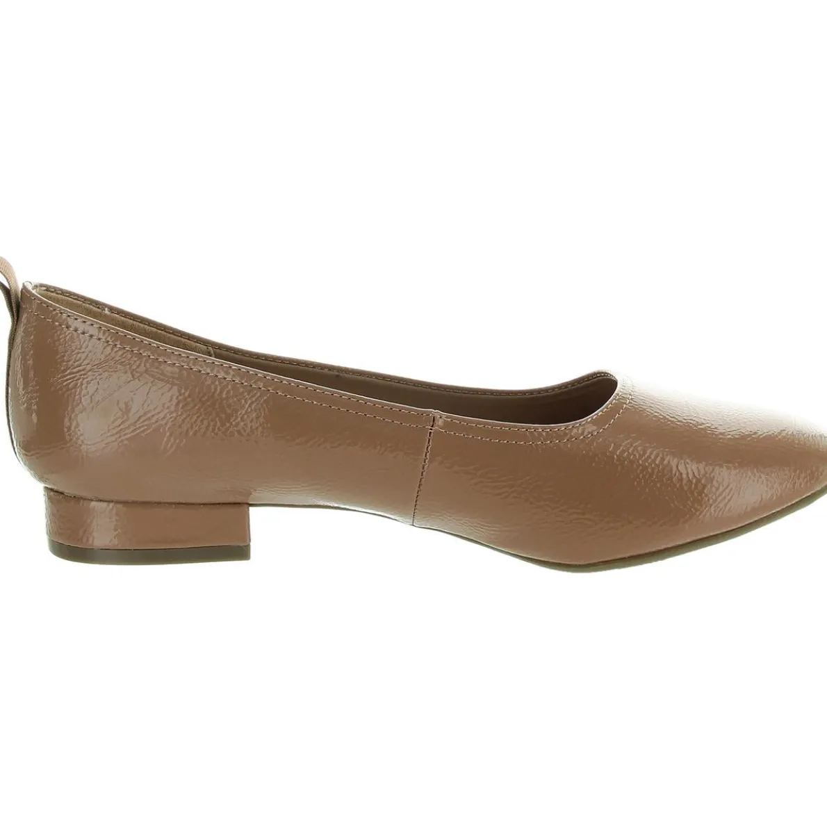 Cameo Faux Leather Round Toe Loafers